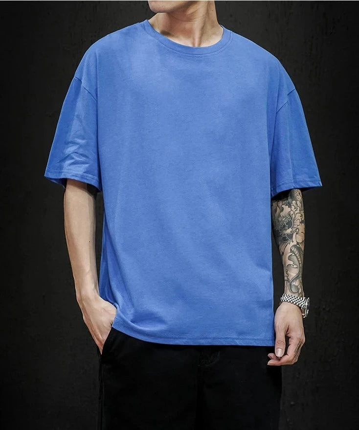 Tommy™ Men's Oversized Solid T-Shirt