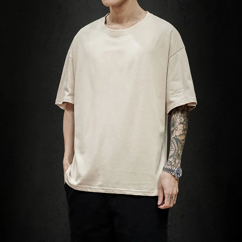 Tommy™ Men's Oversized Solid T-Shirt