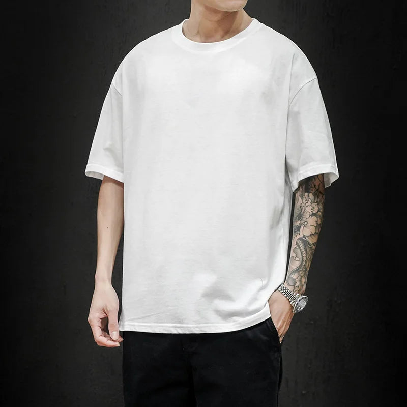 Tommy™ Men's Oversized Solid T-Shirt