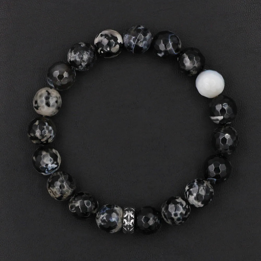 10mm Natural Stone Beaded Bracelets