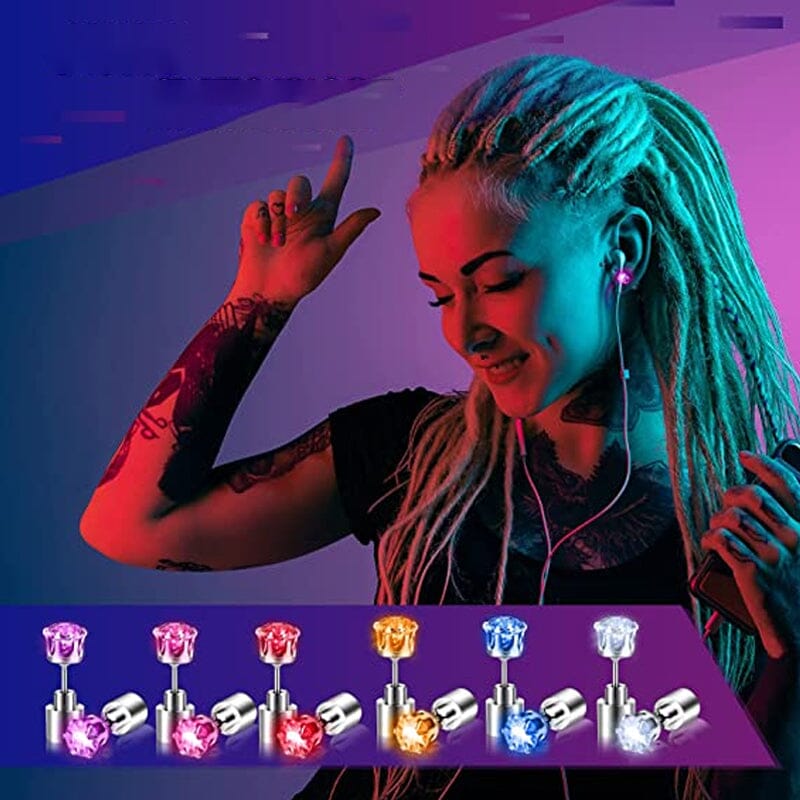 LED Illuminated Earrings