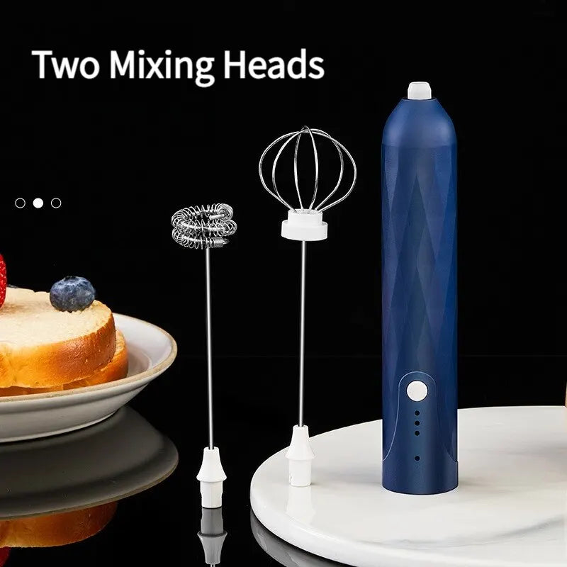 3 Speed Electric Portable USB Hand Mixer