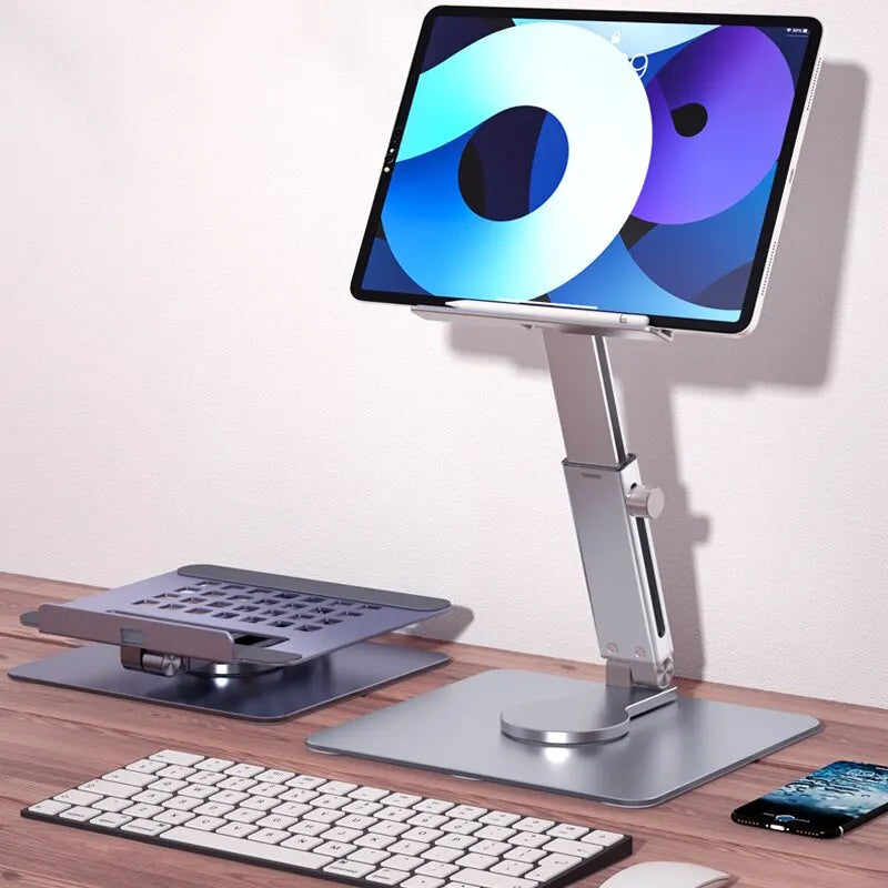 Aluminium 360° Rotating Adjustable Tablet Stand