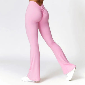 Vanessa™ V-shaped Hip Yoga Pants Flare Leggings