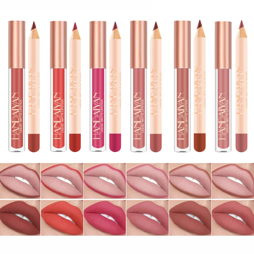 New Matte Liquid Lipstick + Lip Liner Set