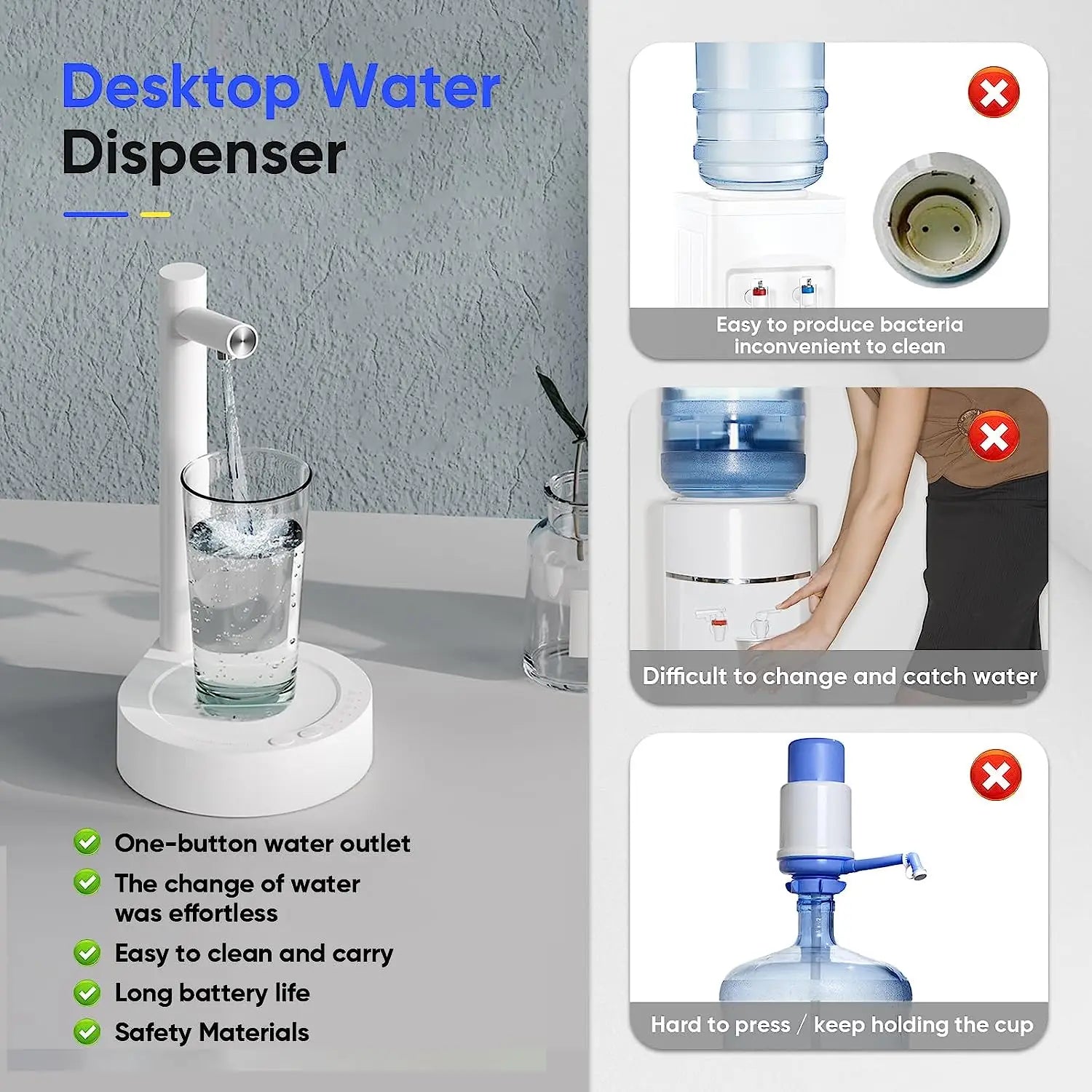 Desktop Water Bottle Dispenser