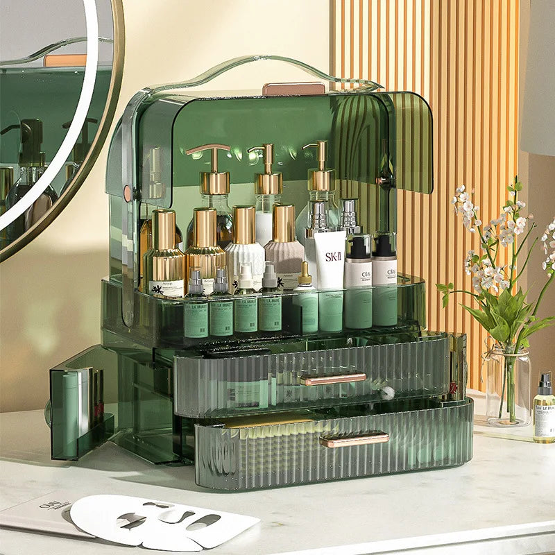 Transparent Makeup Organiser Drawers Case