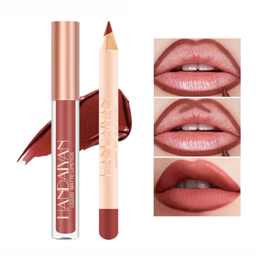 New Matte Liquid Lipstick + Lip Liner Set