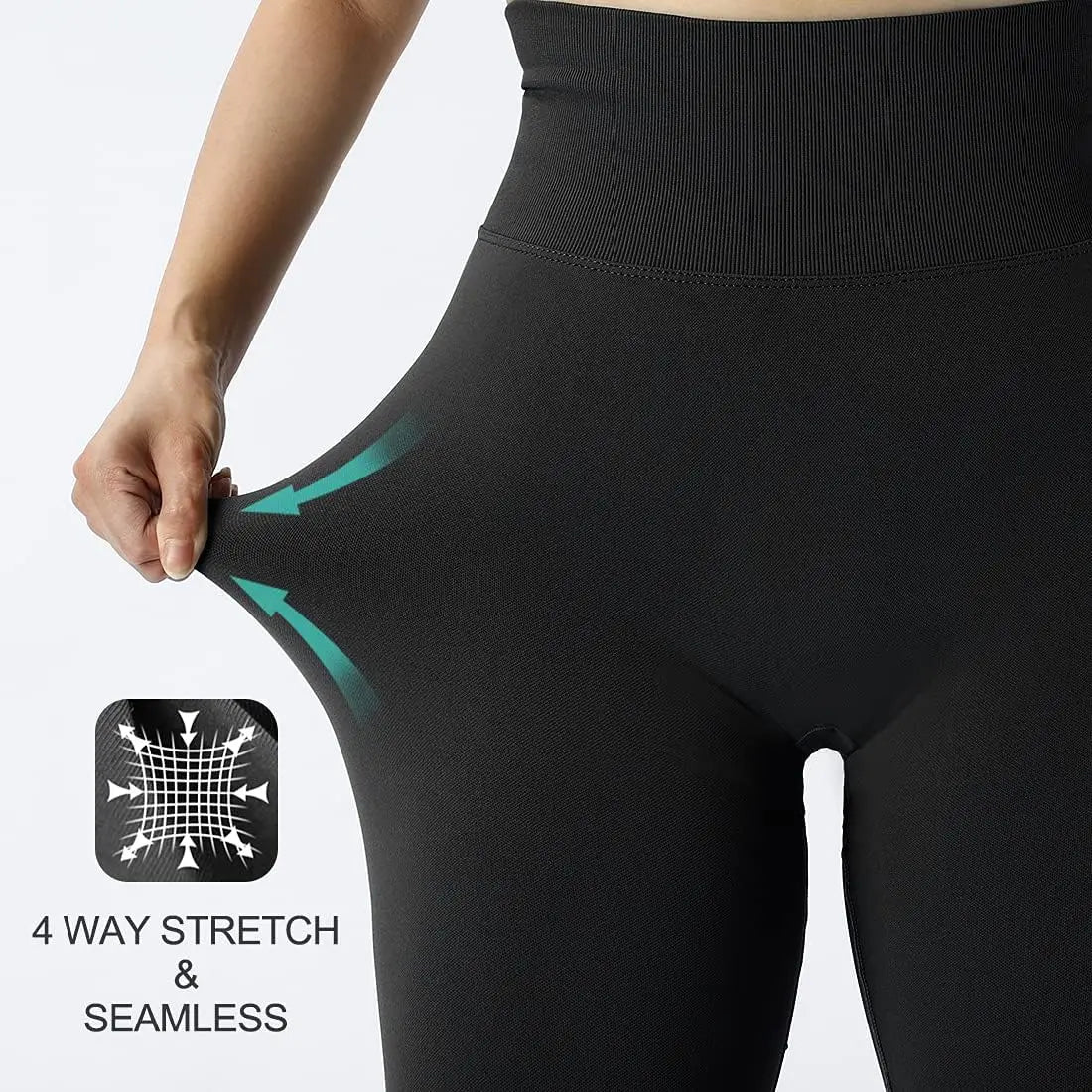 Kylie™ Seamless Knitted High Waist Fitness Gym Pants