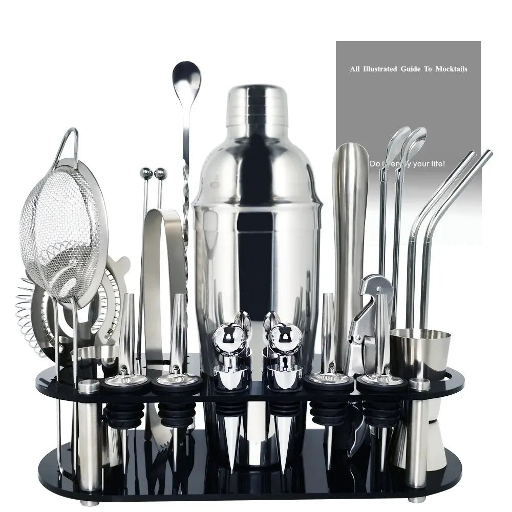 Boston Cocktail Shaker Bar Tools Set