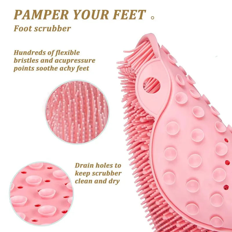 Non-slip Exfoliating Shower Massage Scraper