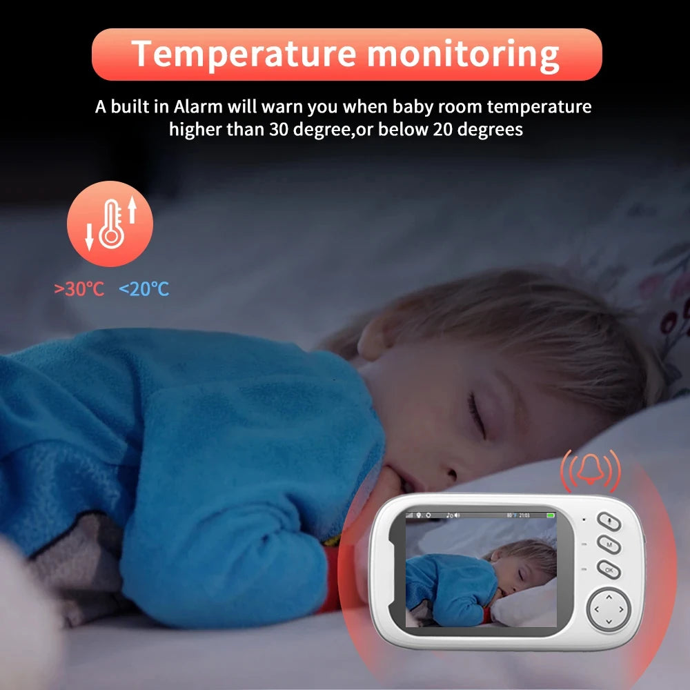 3.5" Wireless Video Baby Monitor