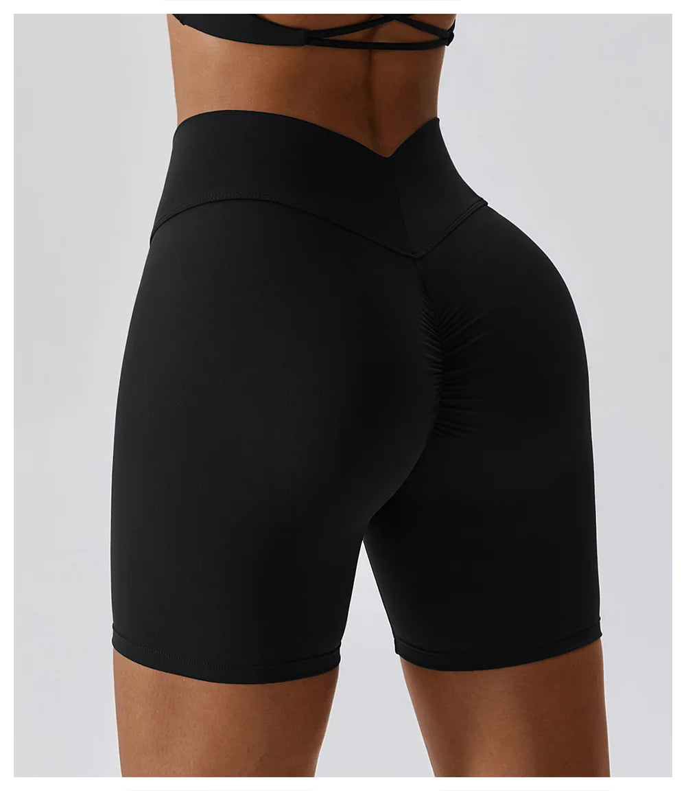 Addison™ Summer High Waist Yoga Shorts