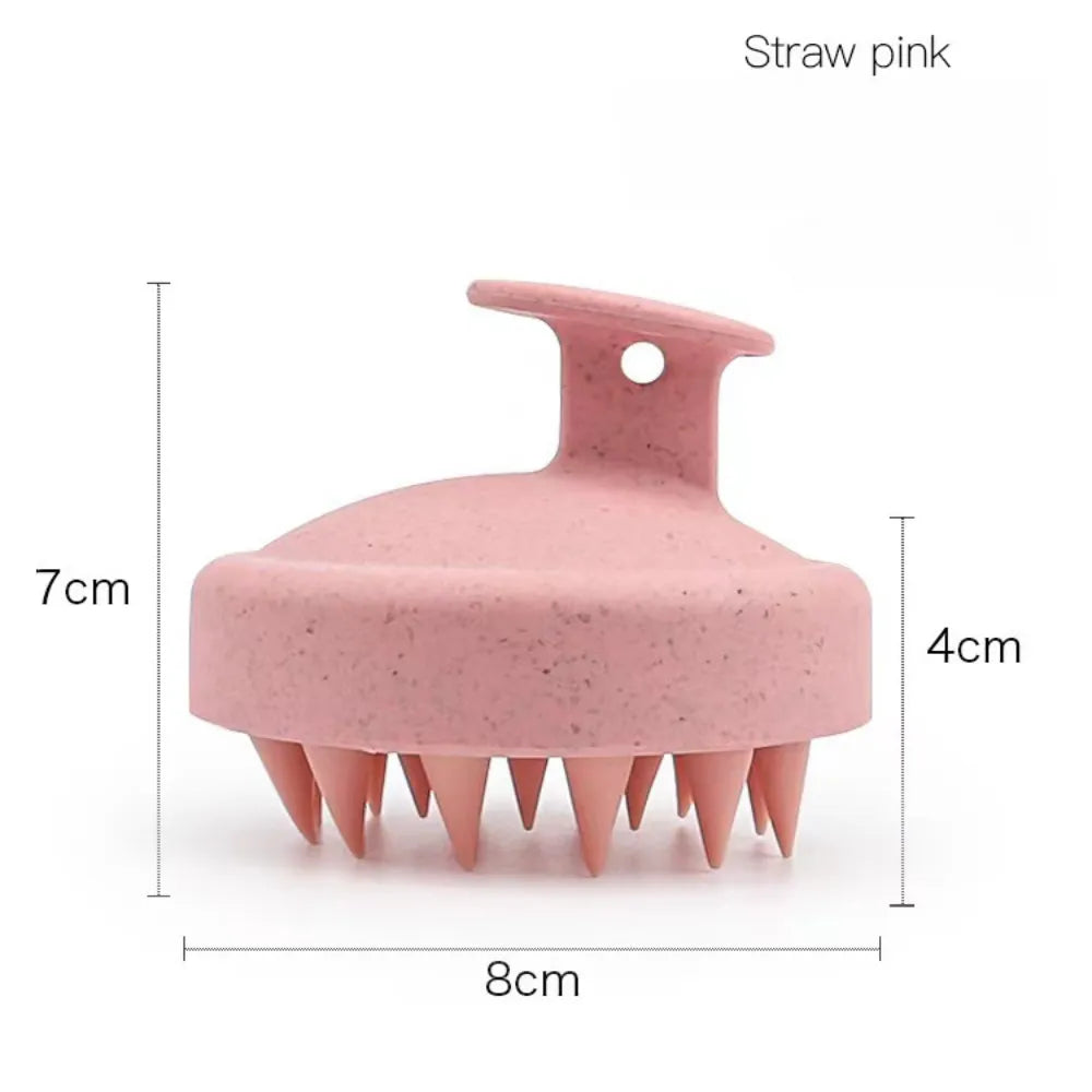 Silicone Shampoo Brush Head Massage Comb