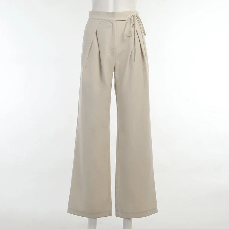 Leah™ Elegant Wide Leg Knitted Pants