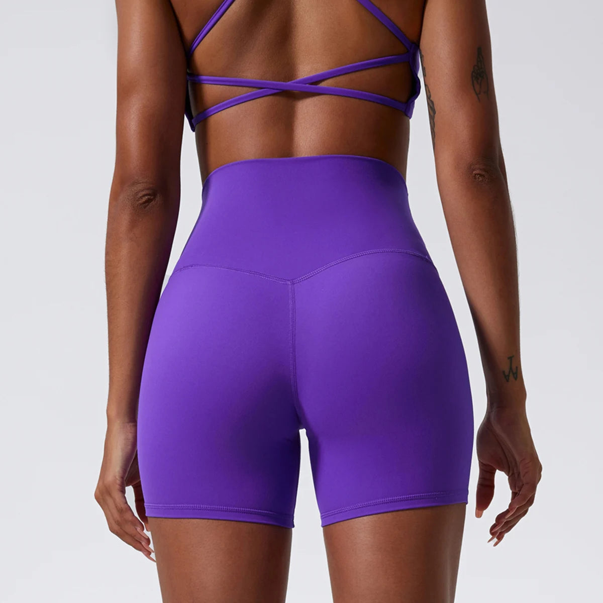 Delilah™ Super Soft Fabric Yoga Push Up Gym Shorts