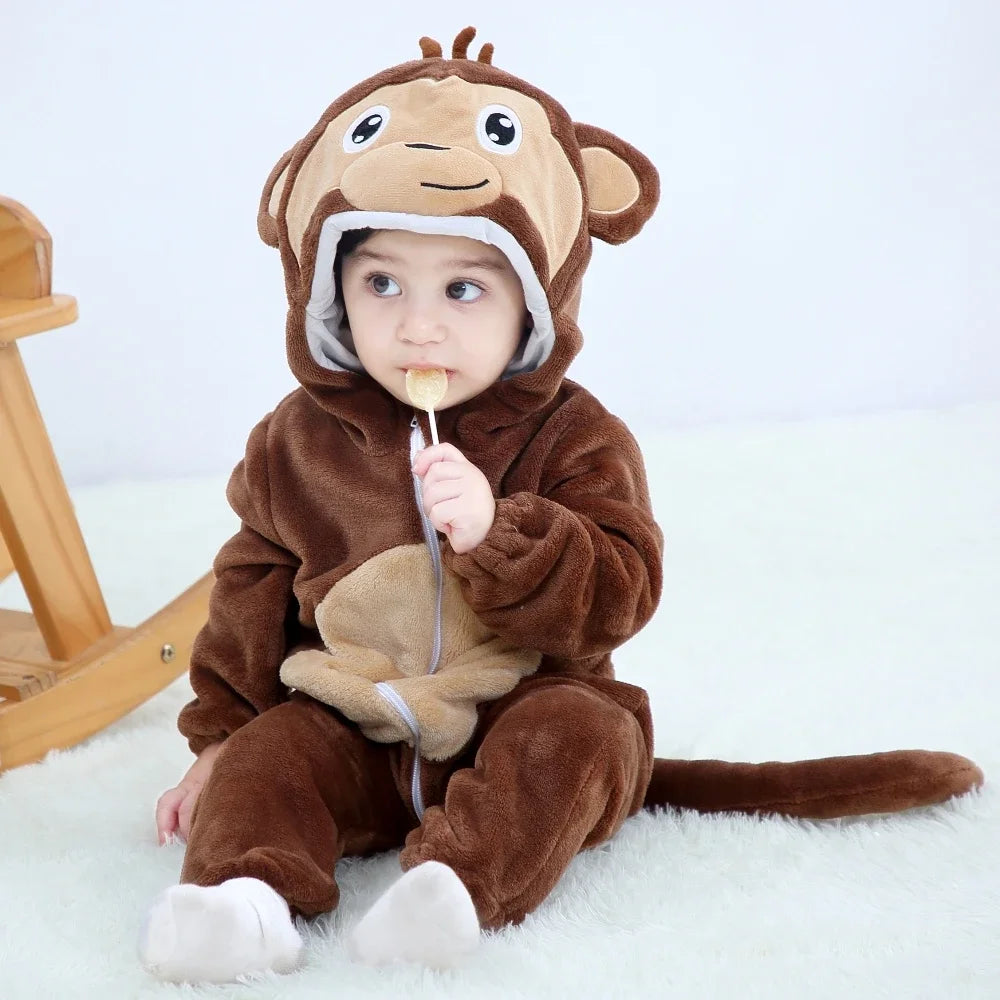 Baby Rompers Winter Costume