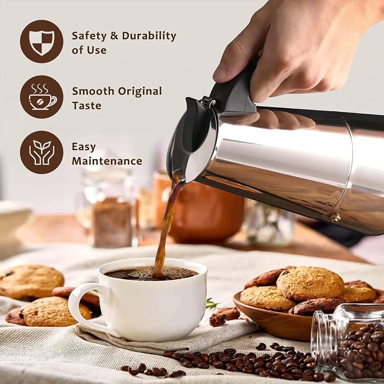 Moka Pot Espresso Maker