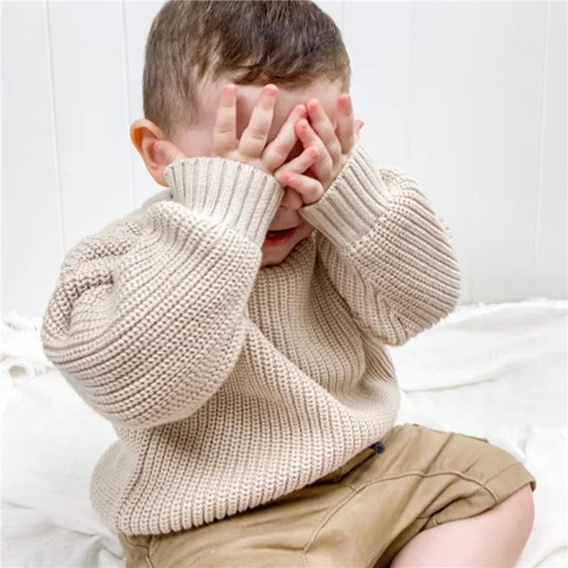 Baby Knitted Long Sleeve Sweaters