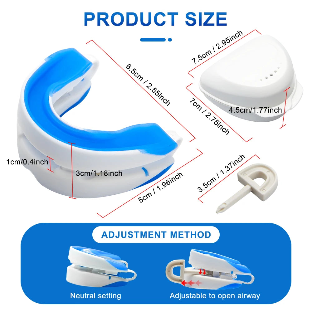 Adjustable Anti-Snoring Mouth Guard