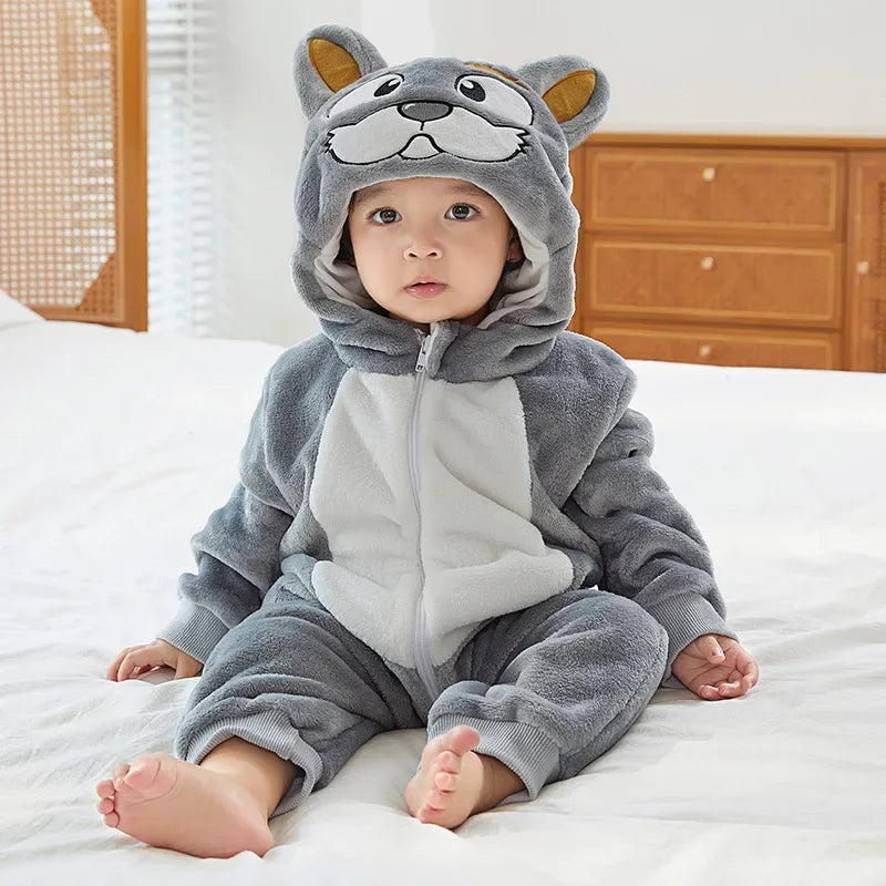 Baby Rompers Winter Costume