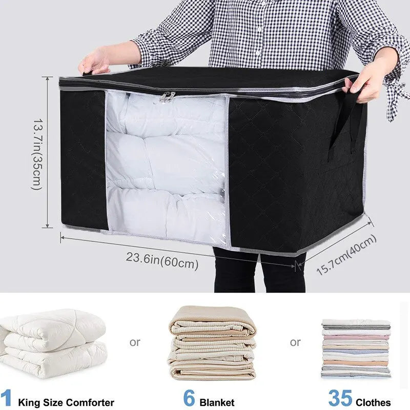 Foldable Fabric Storage Bags