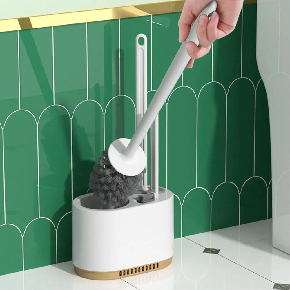 Wall Mounted Toilet Brush Set