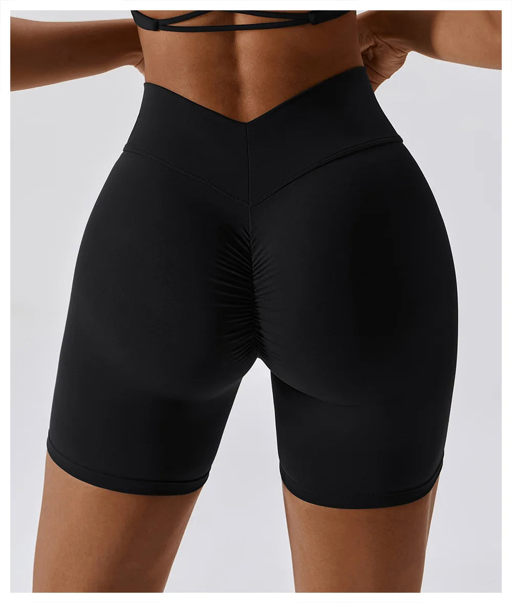 Addison™ Summer High Waist Yoga Shorts