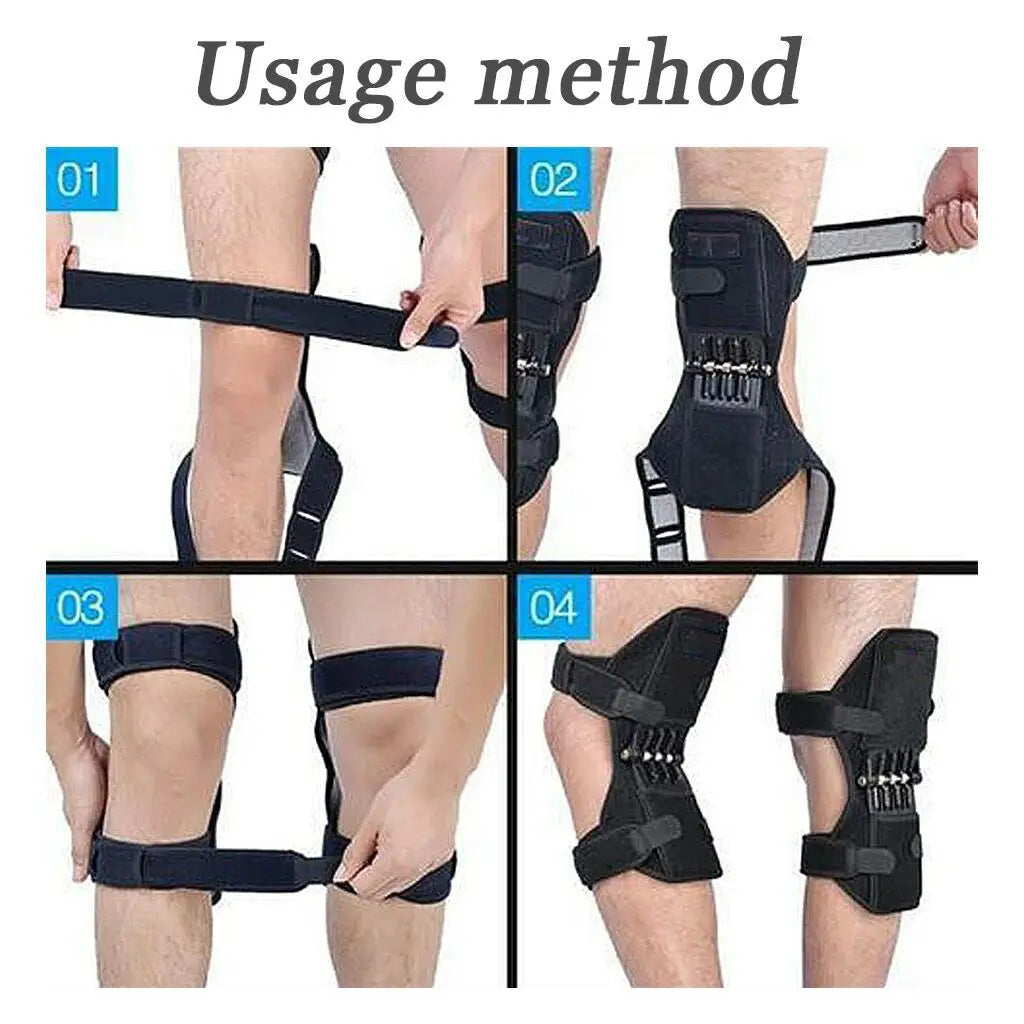 Knee Protection Booster Power Support Knee Pads