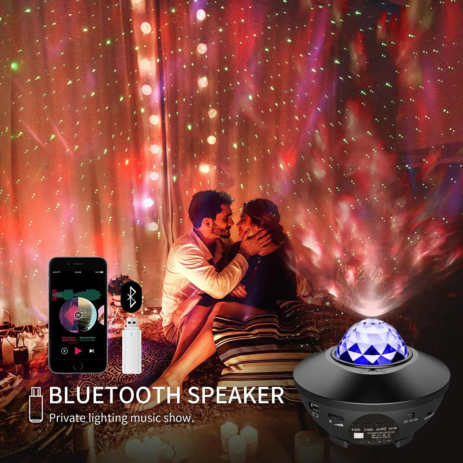 Starry Projector Galaxy Night Light