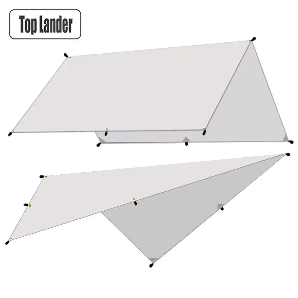 Top Lander Camping Tarp Waterproof Tent Shade