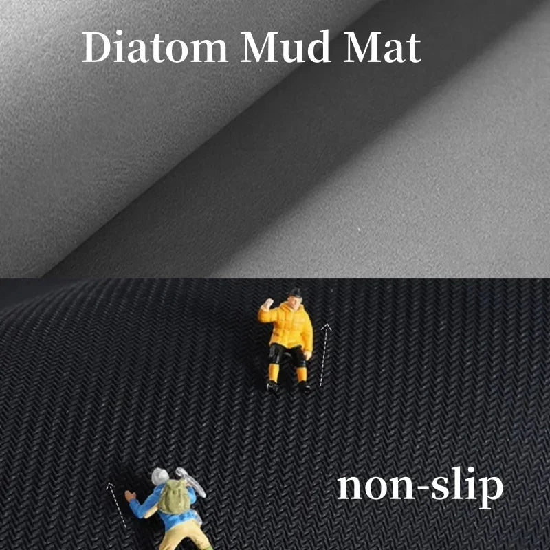 Cartoon Bathroom Non-Slip Diatom Mud Floor Mats