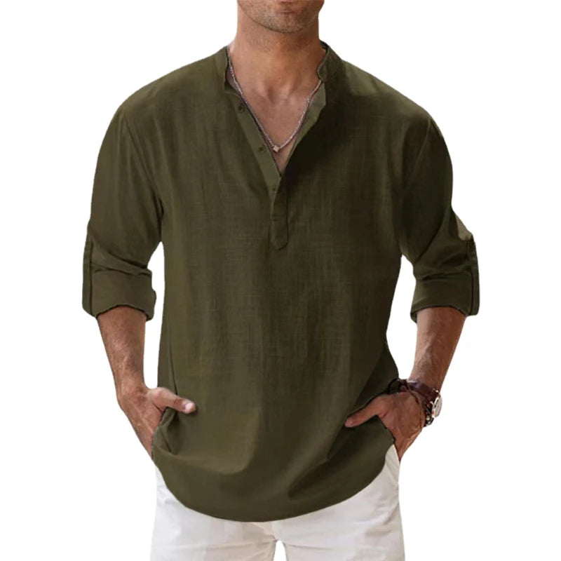 Harry™ Cotton Linen Shirts for Men