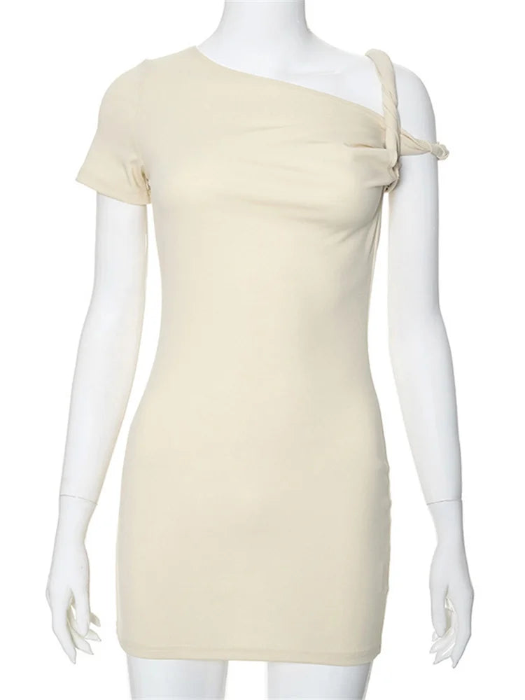 Tessa™ Tossy Off-Shoulder Bandage Summer Mini Dress