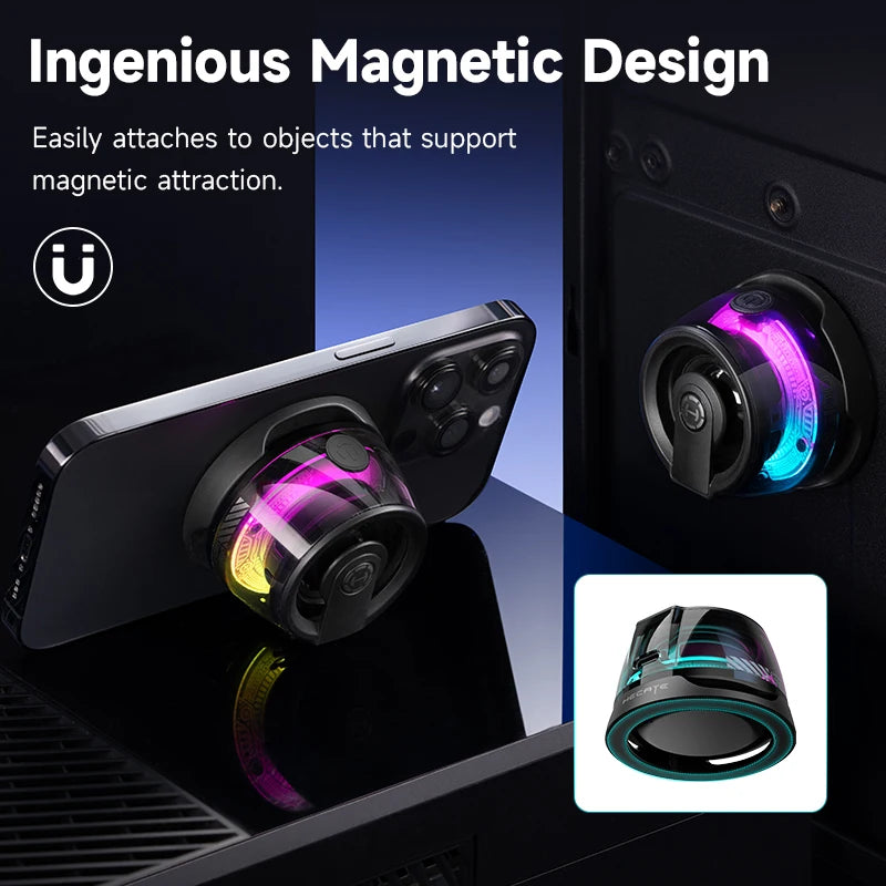 Magnetic EchoGlow G200 Bluetooth Speaker