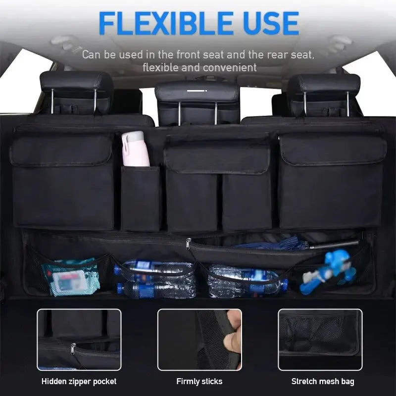 Back Seat Car Trunk Hanging Storage Bag Organiser