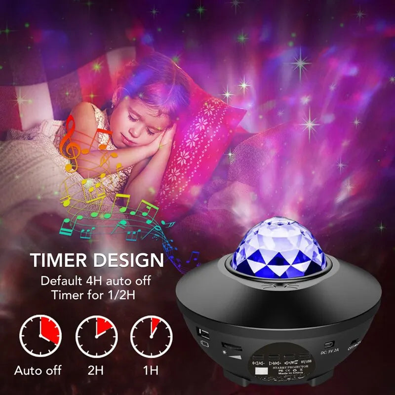 Starry Projector Galaxy Night Light