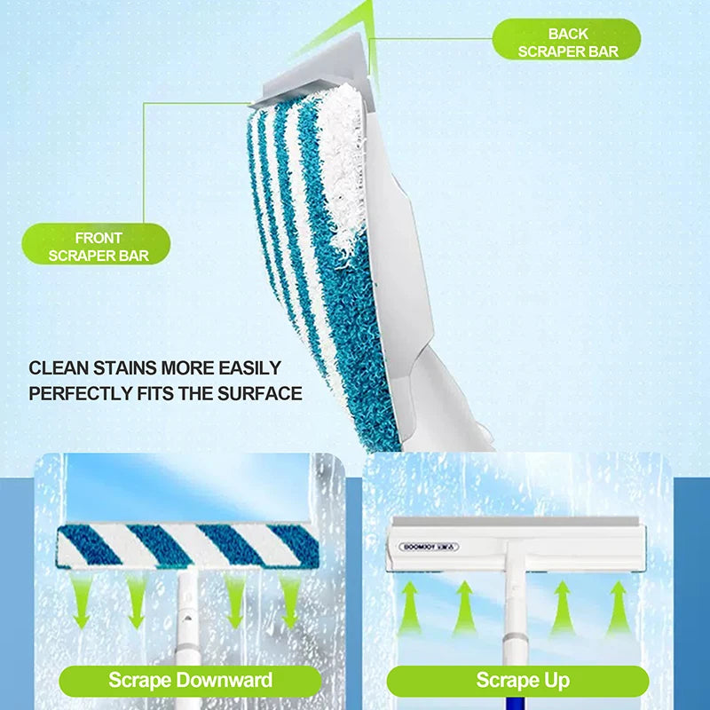 2-in-1 Window Squeegee Window Cleaner