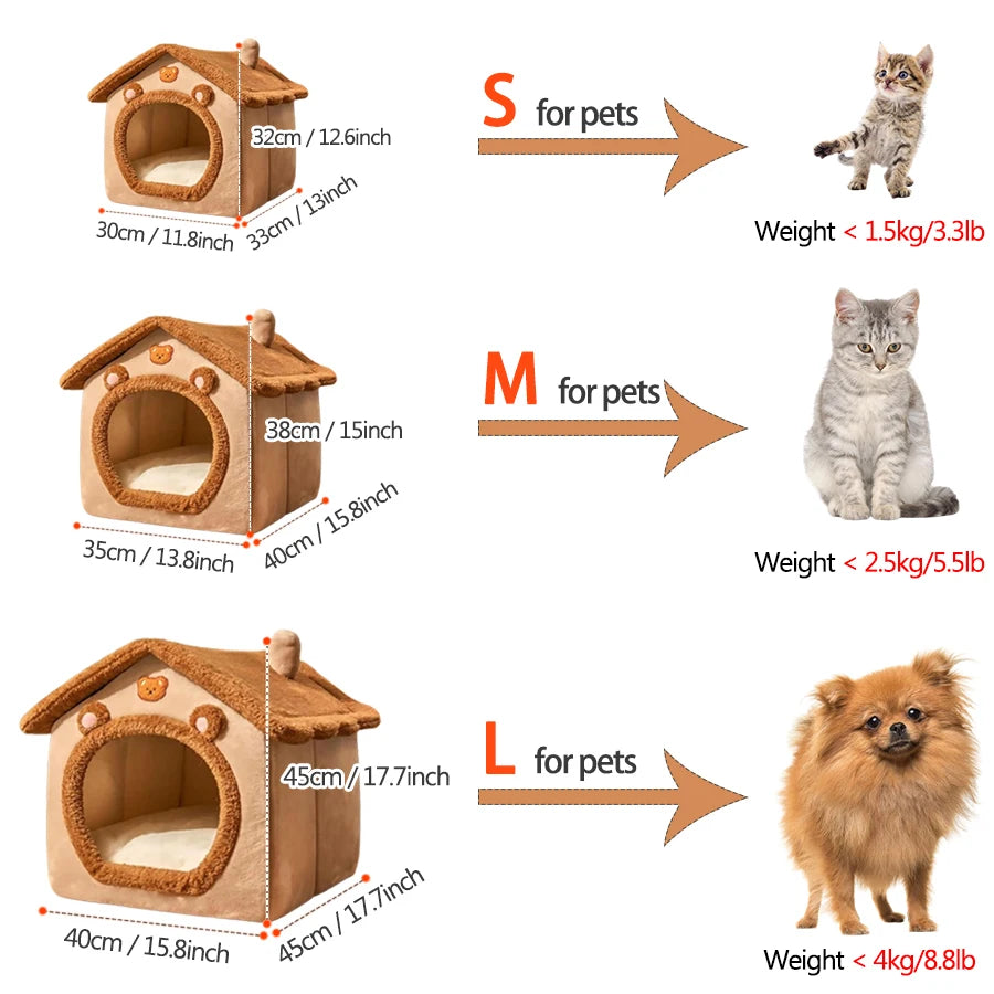 Cute Foldable Pet House