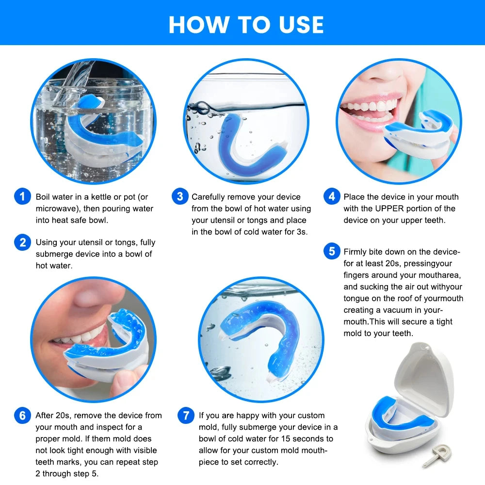 Adjustable Anti-Snoring Mouth Guard