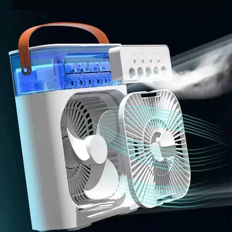 Portable Fan Air Conditioner 3-in-1 Air Humidifier