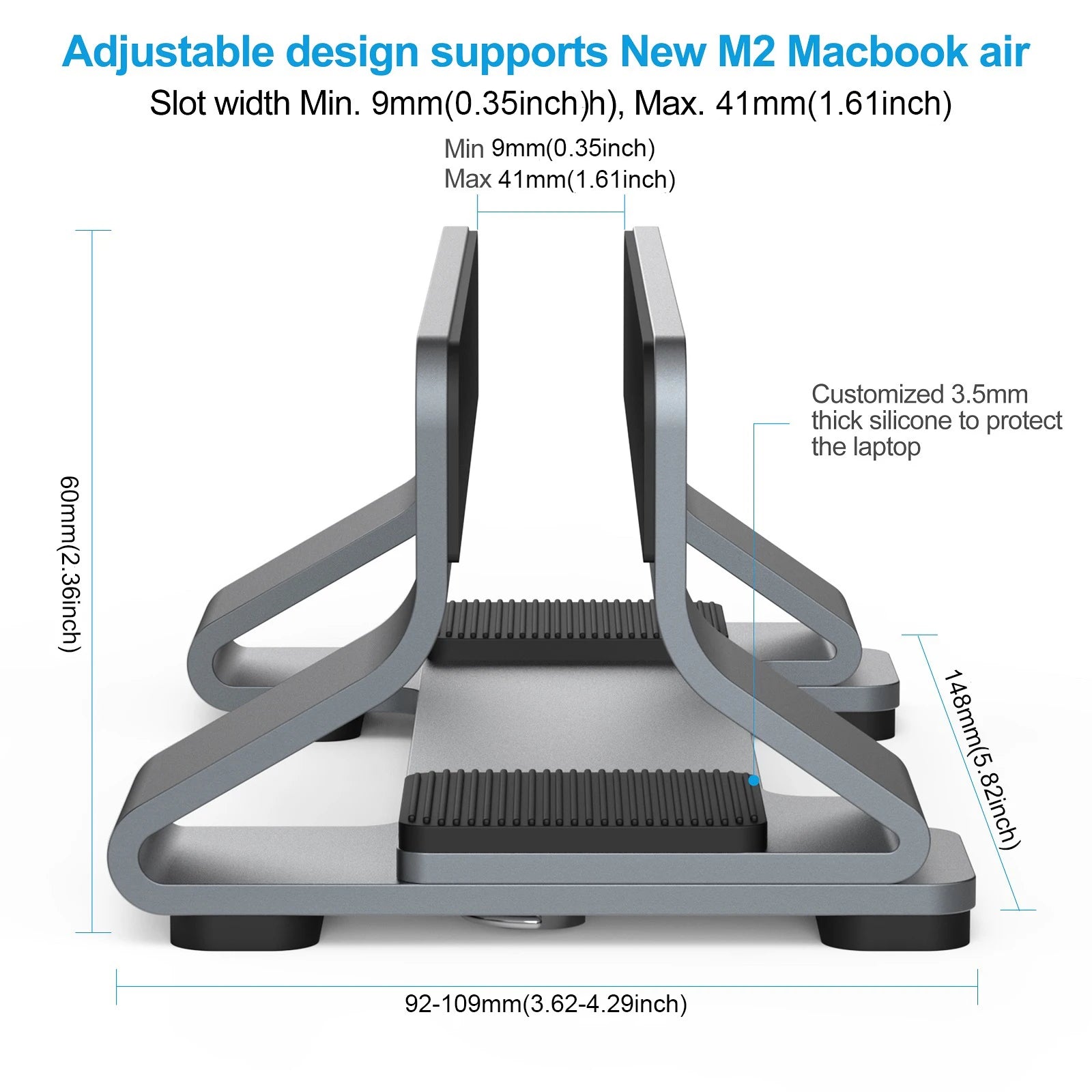 Vertical Laptop Stand