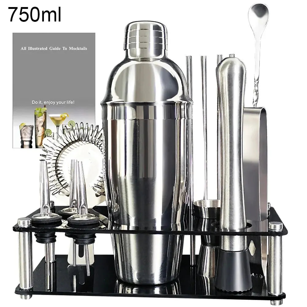 Boston Cocktail Shaker Bar Tools Set