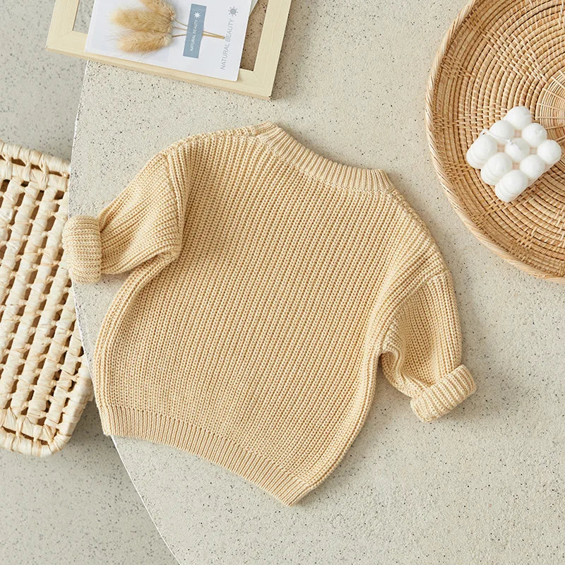 Baby Knitted Long Sleeve Sweaters