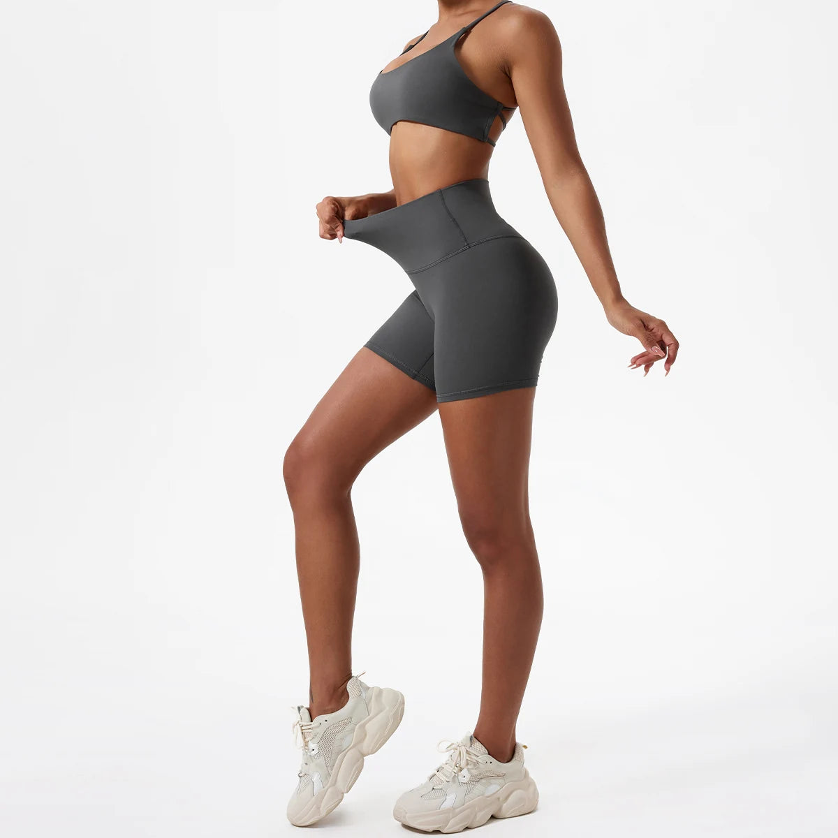 Delilah™ Super Soft Fabric Yoga Push Up Gym Shorts