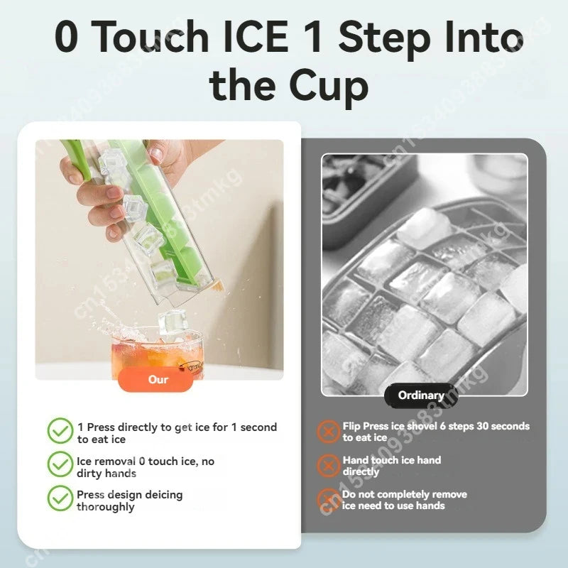 Creative Ice Cube Maker Hand Press