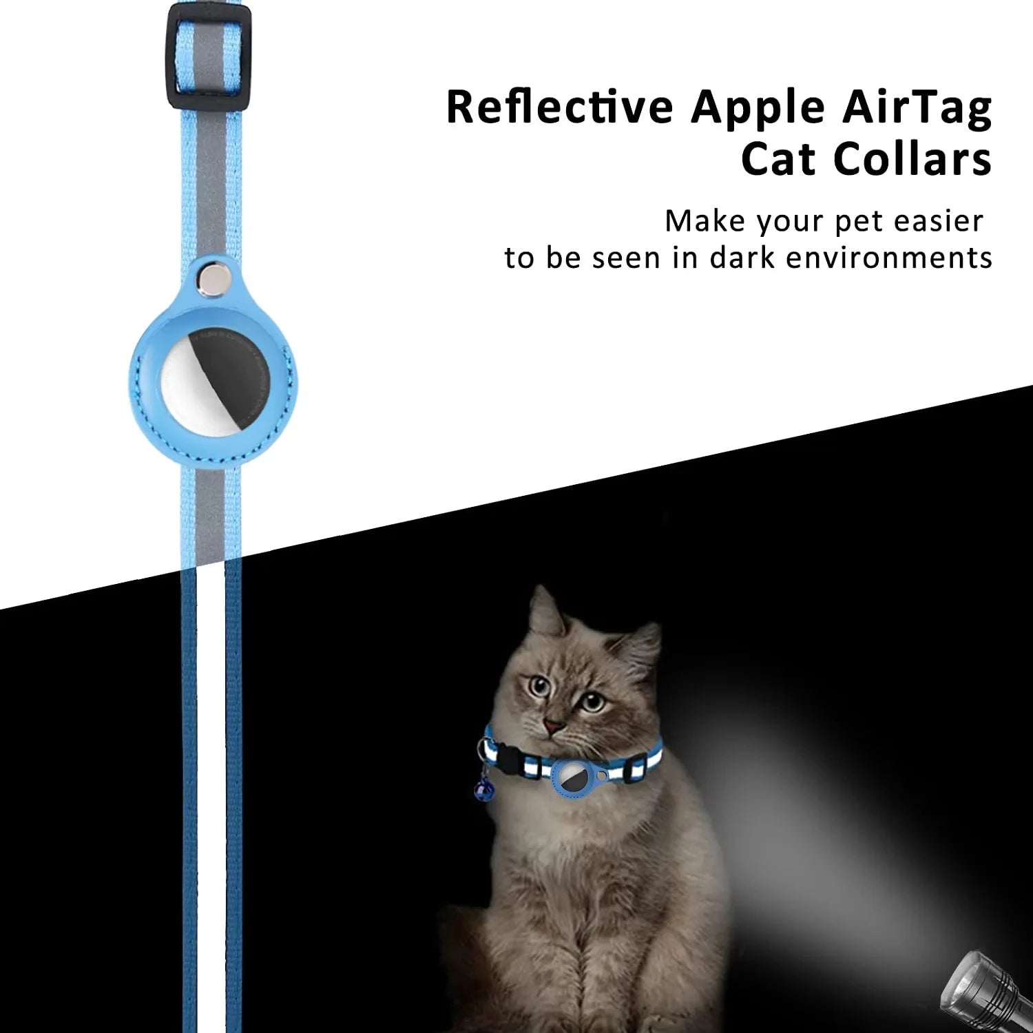 Cat AirTag Holder Collar