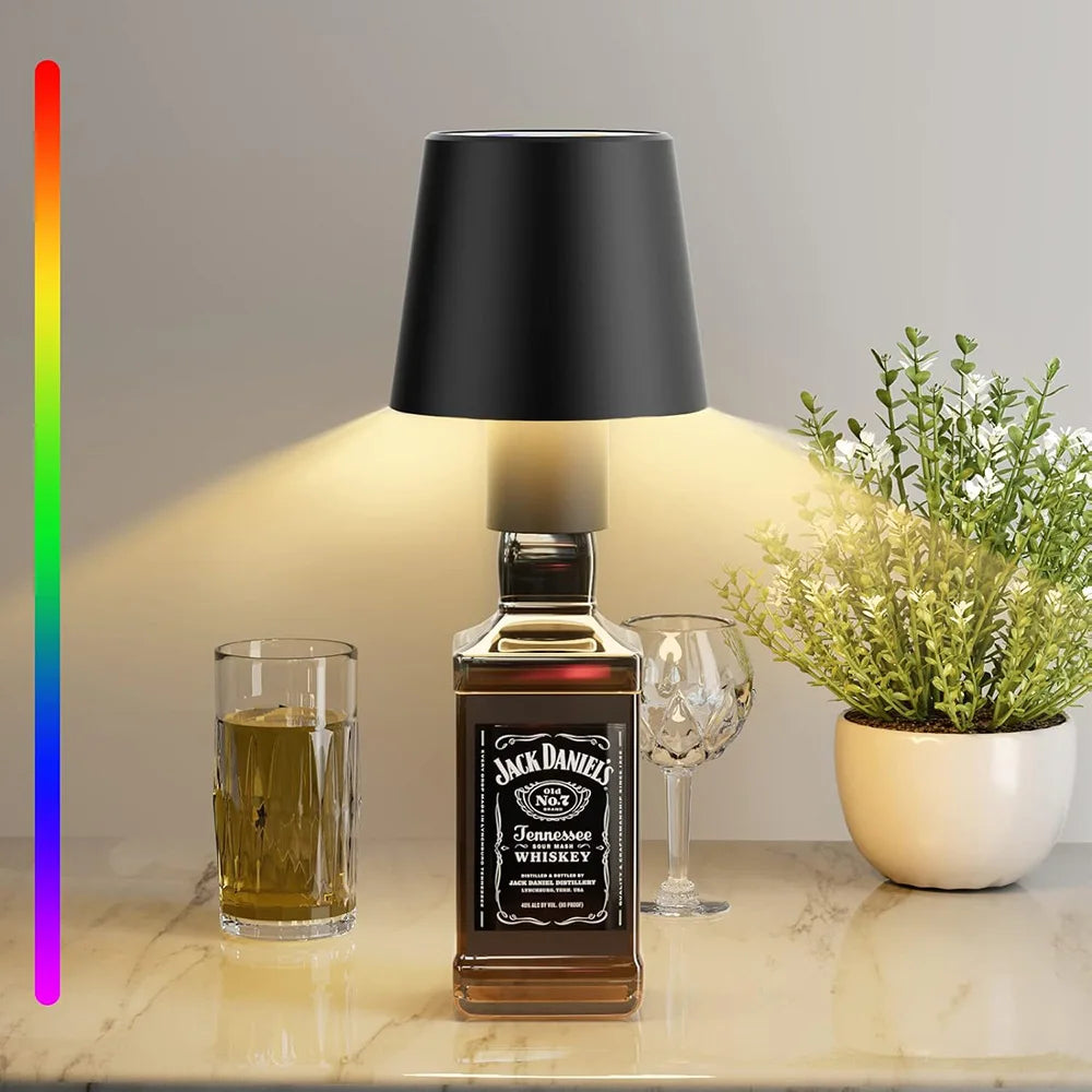 Portable Dimmable Bottle Lamp