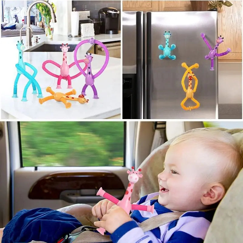 Giraffe Suction Cup Toys