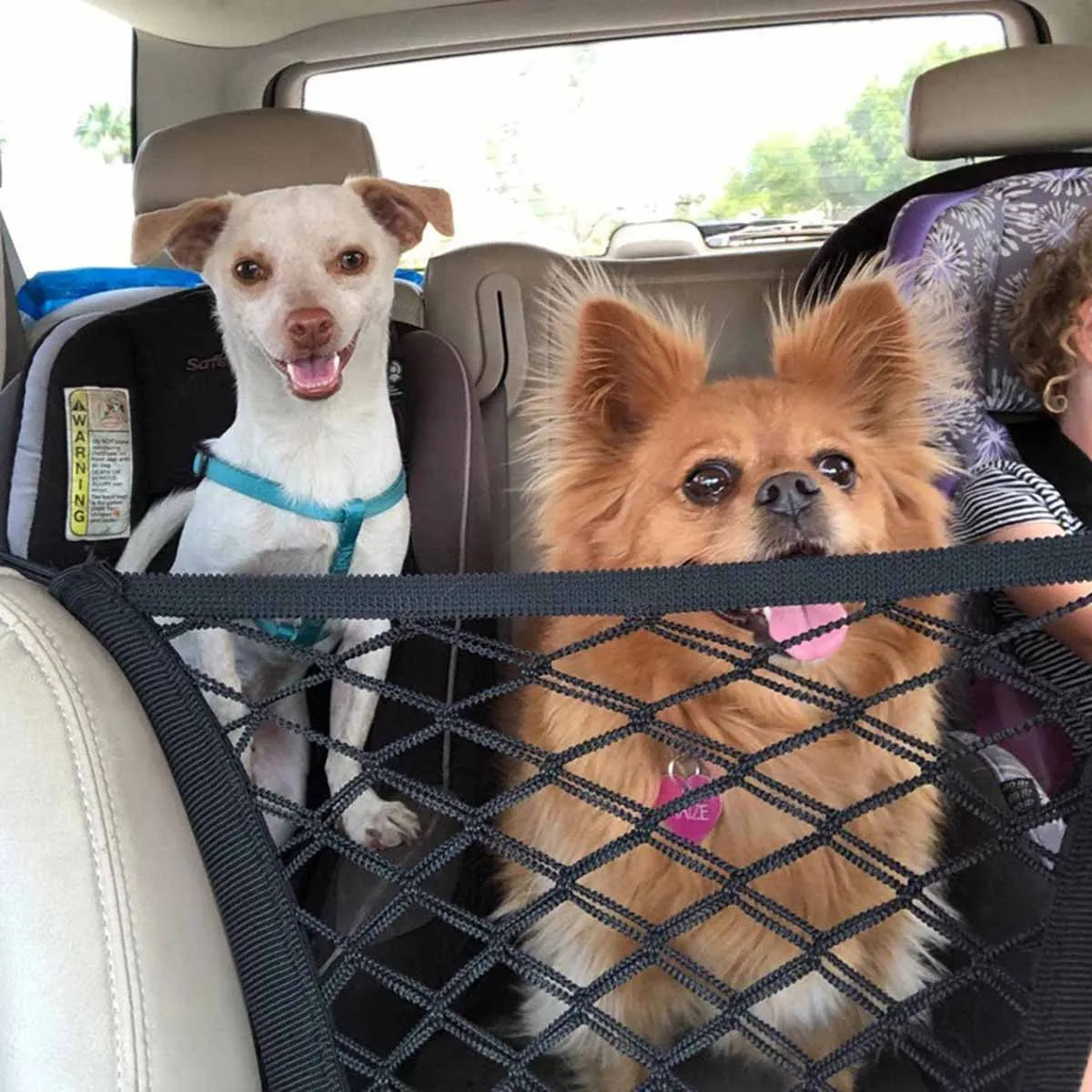 Pet Dog Rear Seat Car Fence